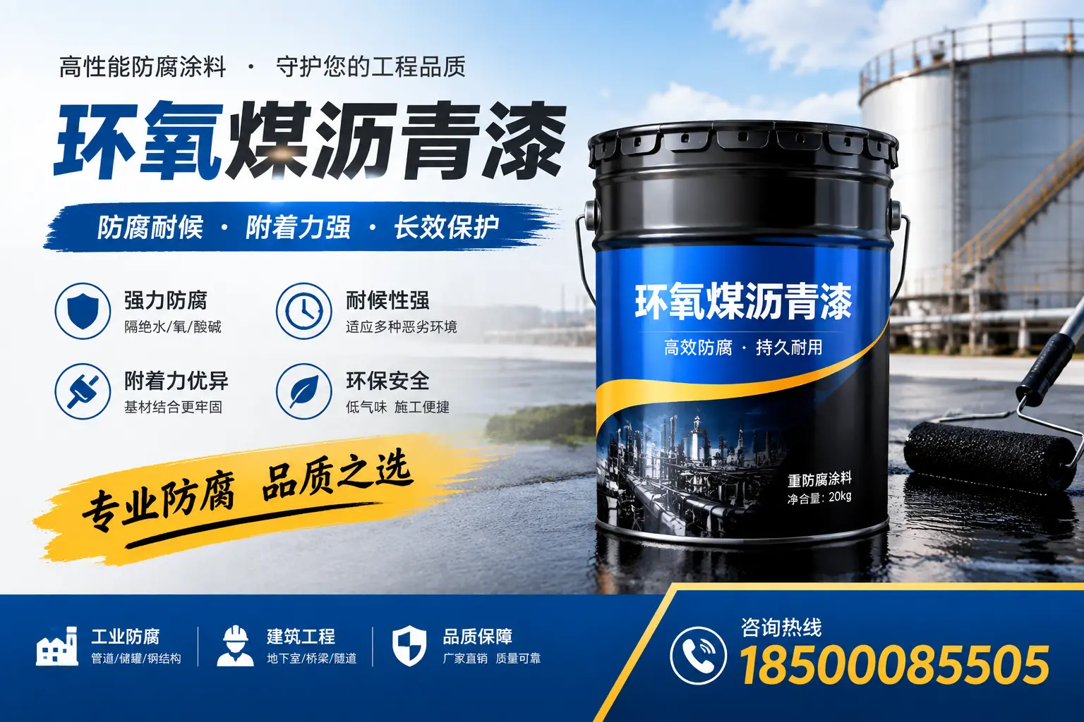 如何选择适合的环氧煤沥青漆？长治市场选型指南